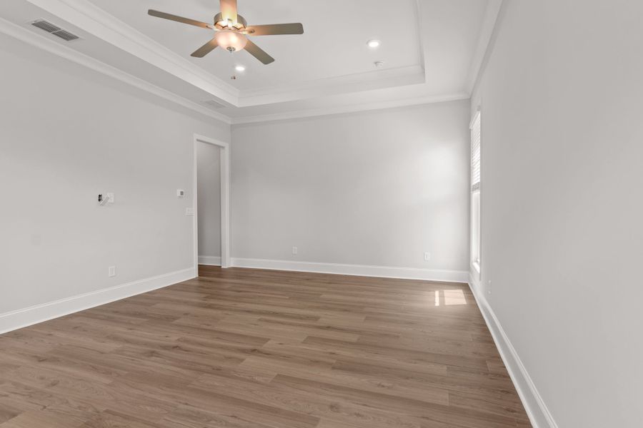 Representative unfurnished interior of a home built from the The Danville by The Providence Group in Bellwyn, Alpharetta (Image 43).