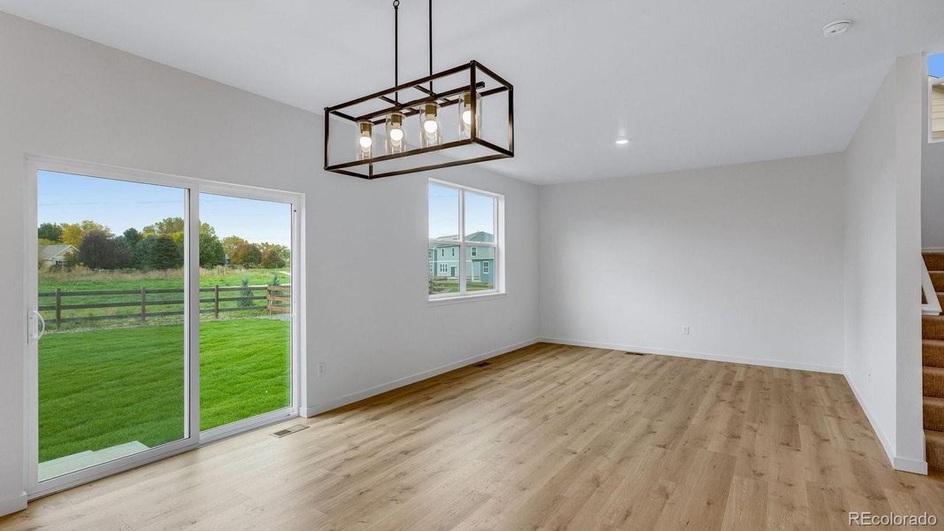 Spacious, unfurnished interior of a new home in Hansen Farm, Fort Collins (Image 20). Spacious, unfurnished interior of a new home in Hansen Farm, Fort Collins (Image 20).