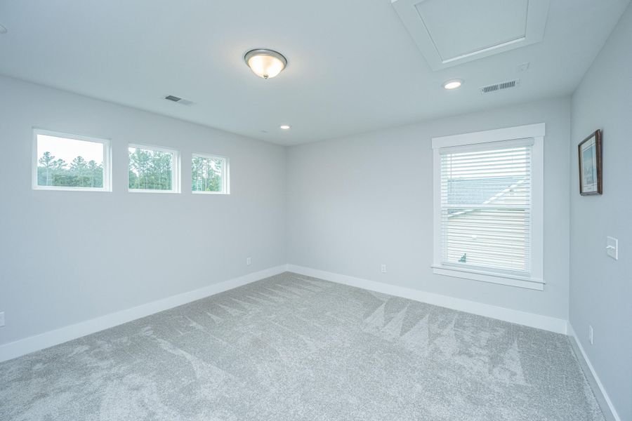 Spacious, unfurnished interior of a new home in The Enclave at French Quarter Creek, Huger (Image 22). Spacious, unfurnished interior of a new home in The Enclave at French Quarter Creek, Huger (Image 22).