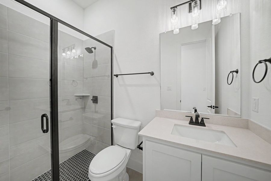 Furnished interior view inside a new home in Aster Park, McKinney (Image 12).