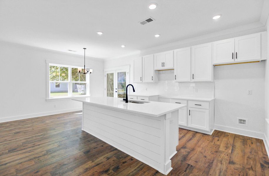 Furnished interior view inside a new home in , Charleston (Image 5).