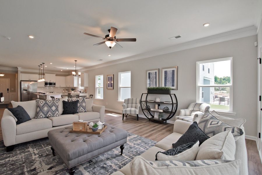 Furnished interior view inside a new home in Stratford Station, Lebanon (Image 10). Furnished interior view inside a new home in Stratford Station, Lebanon (Image 10).