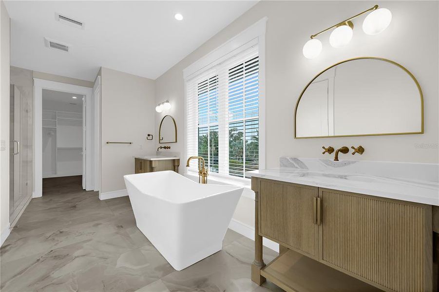 Furnished interior view inside a new home in , Sarasota (Image 6).