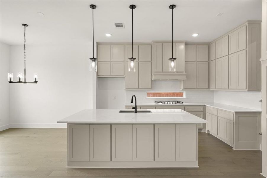 Furnished interior view inside a new home in La Frontera, Fort Worth (Image 10).