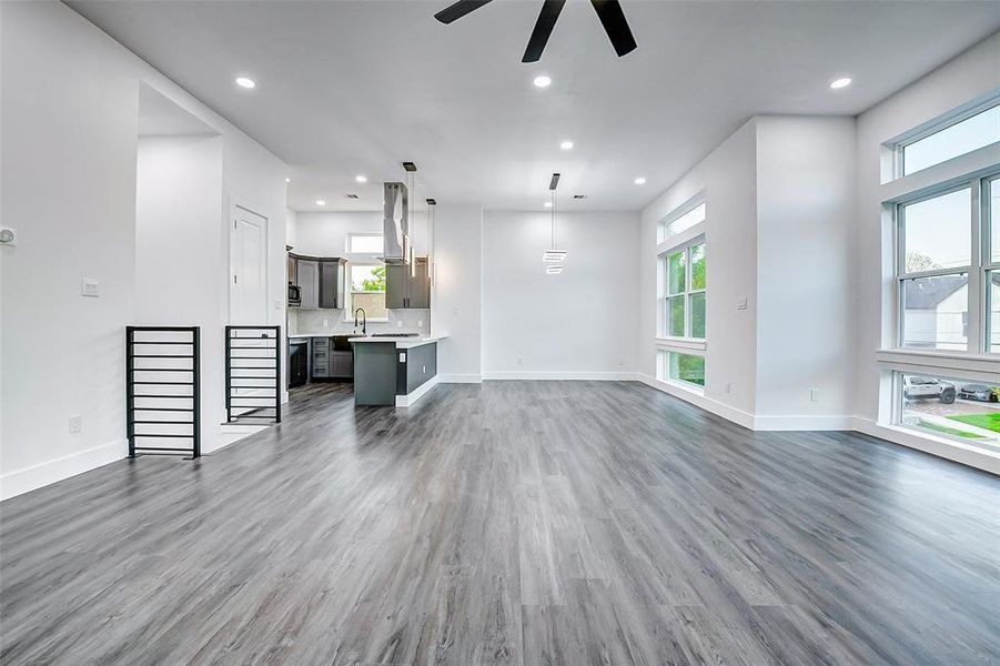 Spacious, unfurnished interior of a new home in , Houston (Image 16). Spacious, unfurnished interior of a new home in , Houston (Image 16).