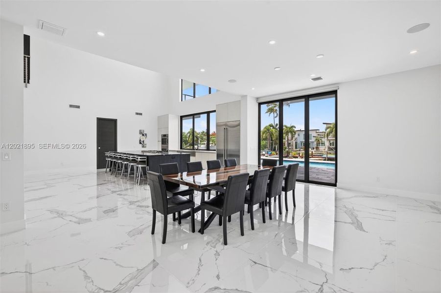 Furnished interior view inside a new home in , Pompano Beach (Image 38).