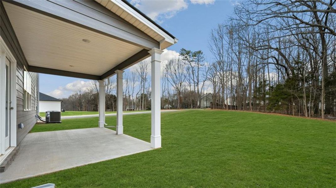 Exterior details and patio area of a home in Jackson Landing, Jefferson (Image 3). Exterior details and patio area of a home in Jackson Landing, Jefferson (Image 3).