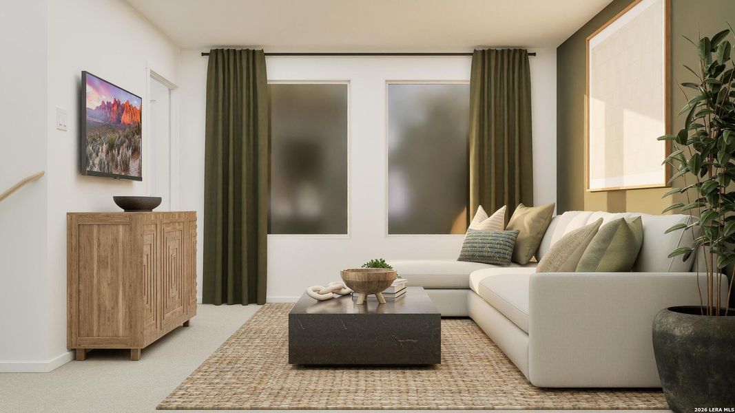 Furnished interior view inside a new home in Grace Valley, Marion (Image 8).