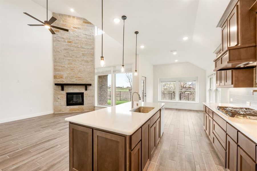 Furnished interior view inside a new home in Sonoma Verde, Rockwall (Image 12).
