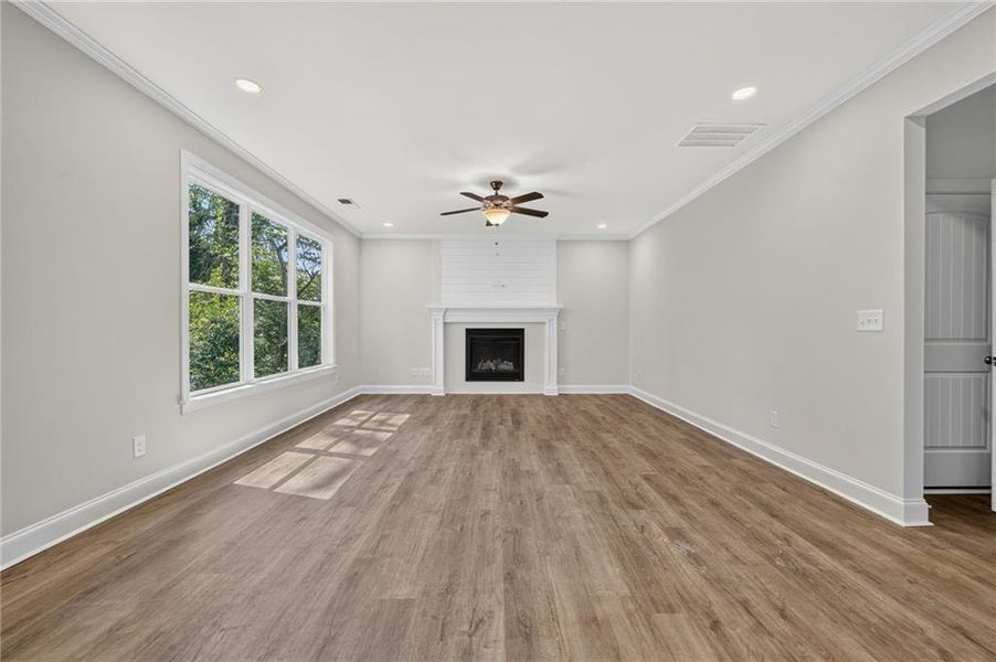 Spacious, unfurnished interior of a new home in , Decatur (Image 44).
