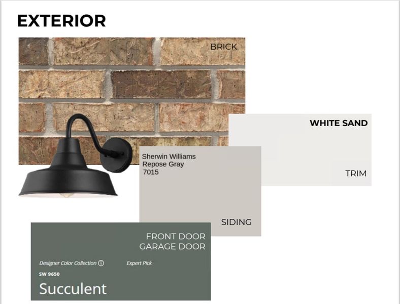 Sample of building materials used in homes in Lockwood, Collierville (Image 9).