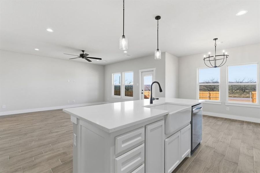 Furnished interior view inside a new home in , Bridgeport (Image 6).