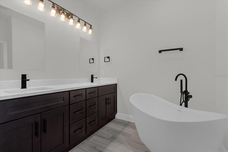 Furnished interior view inside a new home in , Citrus Springs (Image 8).