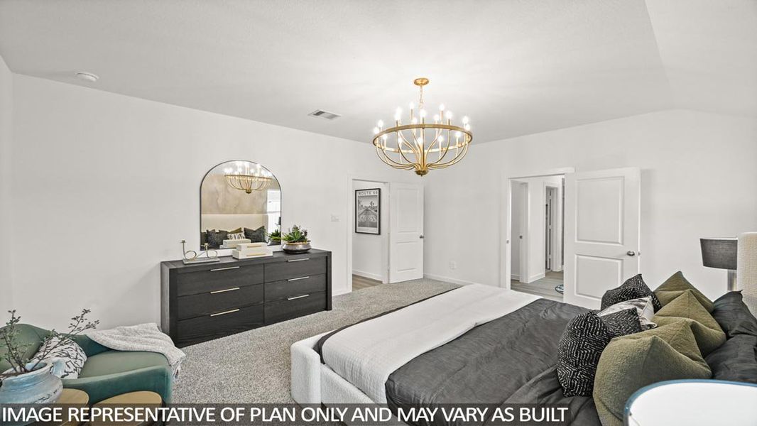 Furnished interior view inside a new home in Silverthorne, Conroe (Image 31). Furnished interior view inside a new home in Silverthorne, Conroe (Image 31).