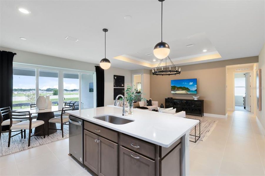 Furnished interior view inside a new home in Hartford Terrace, Davenport (Image 15). Furnished interior view inside a new home in Hartford Terrace, Davenport (Image 15).