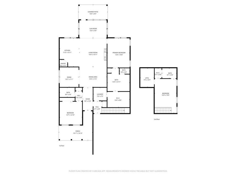 2D floor plan layout of this home in , Hoschton, GA (Image 5).
