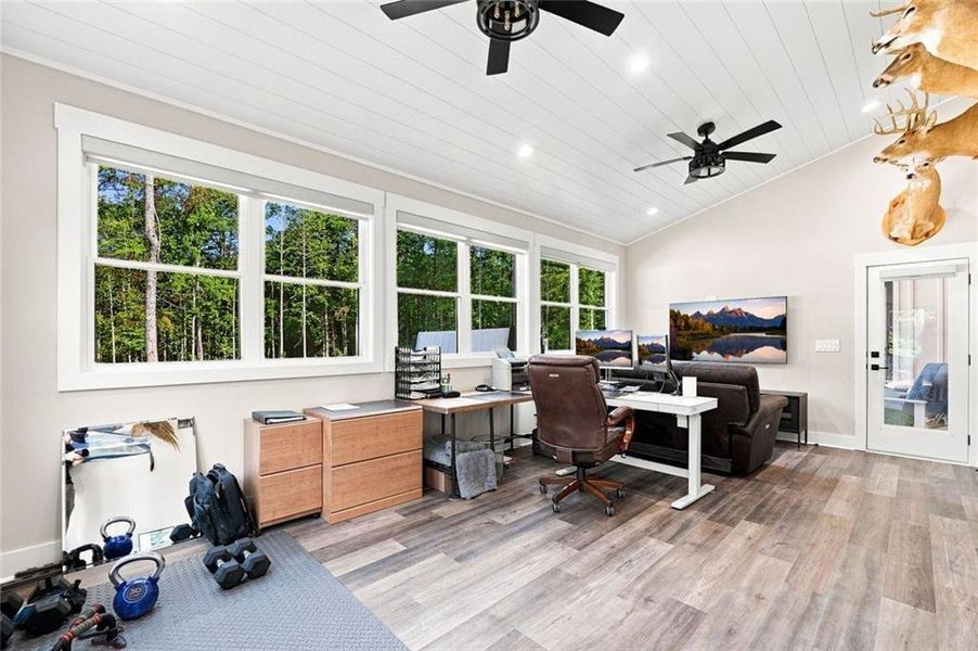Furnished interior view inside a new home in , Canton (Image 14).