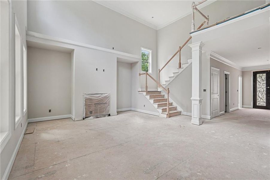 Furnished interior view inside a new home in , Douglasville (Image 4).
