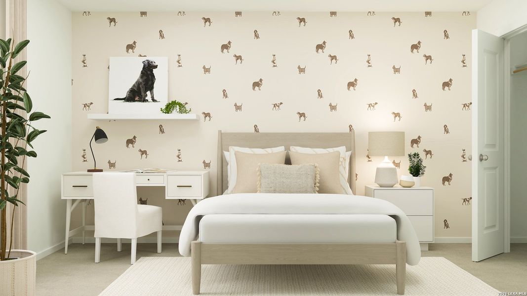 Furnished interior view inside a new home in Willow Point, San Antonio (Image 16). Furnished interior view inside a new home in Willow Point, San Antonio (Image 16).