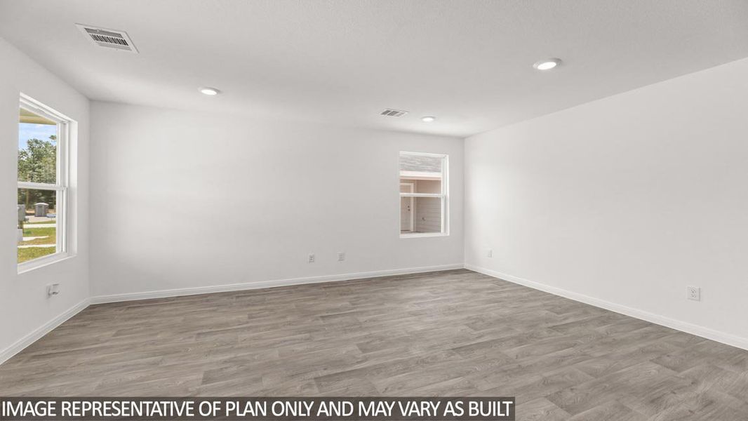 Spacious, unfurnished interior of a new home in Sonora, San Antonio (Image 10).