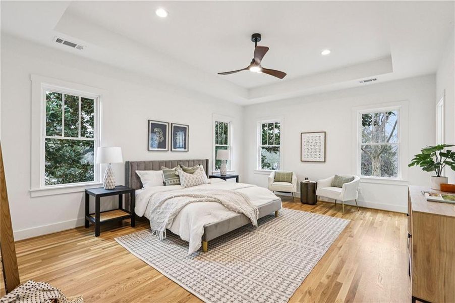 Furnished interior view inside a new home in , Atlanta (Image 19).