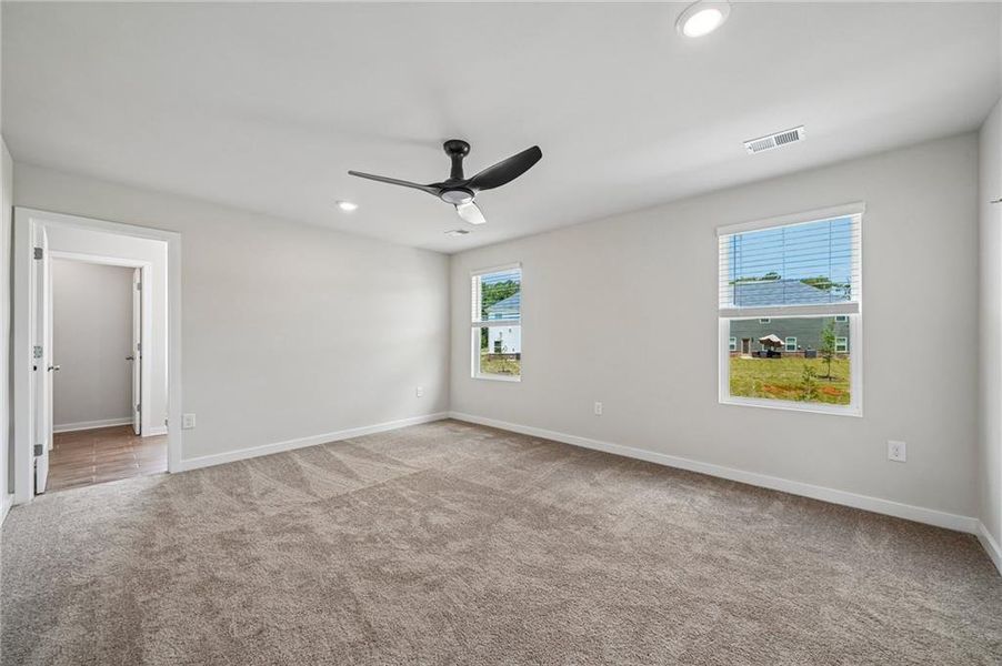 Spacious, unfurnished interior of a new home in Southern Hills, McDonough (Image 16). Spacious, unfurnished interior of a new home in Southern Hills, McDonough (Image 16).