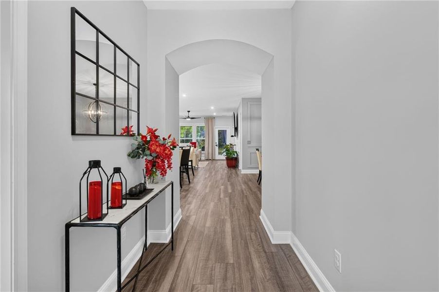 Furnished interior view inside a new home in , Richmond Hill (Image 58). Furnished interior view inside a new home in , Richmond Hill (Image 58).