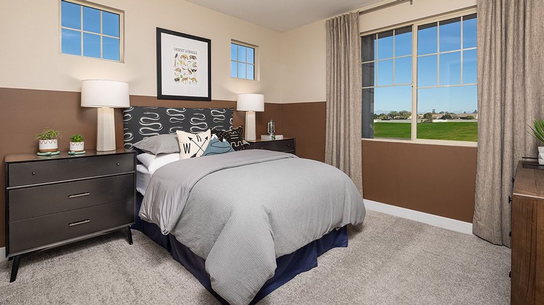 Furnished interior view inside a new home in Legado, Queen Creek (Image 18).
