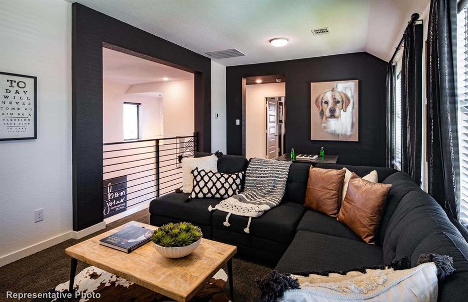 Furnished interior view inside a new home in Karis, Crowley (Image 11). Furnished interior view inside a new home in Karis, Crowley (Image 11).