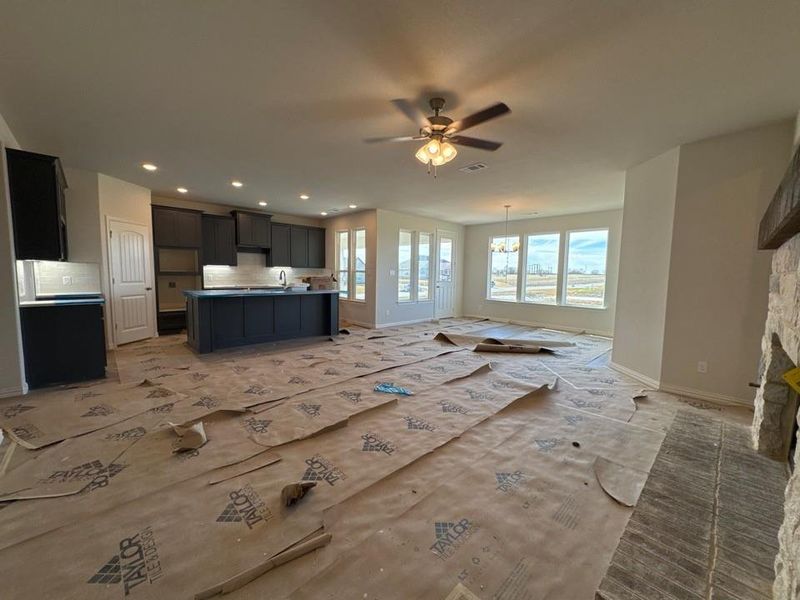In-progress construction of a new home in Fairview Meadows, New Fairview, TX (Image 11).