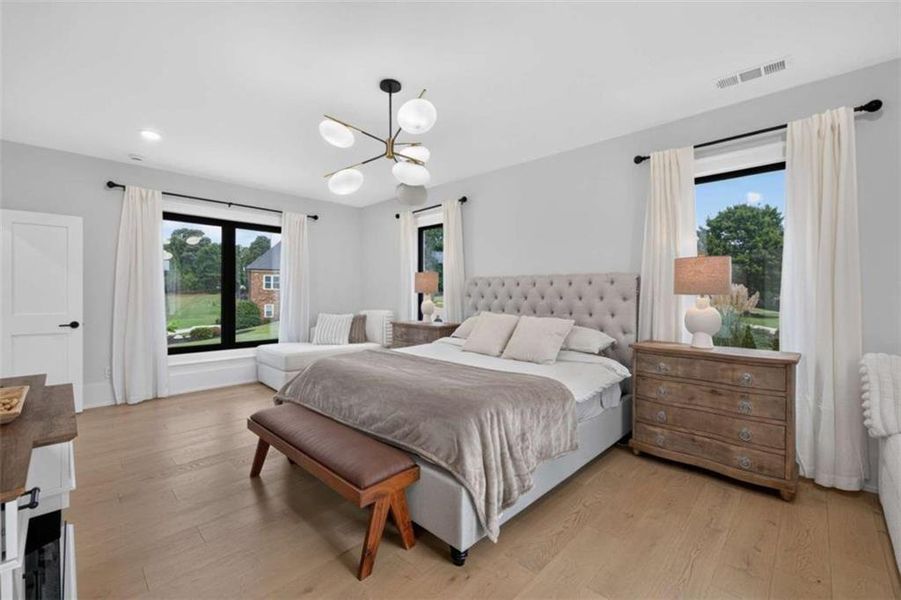 Furnished interior view inside a new home in , Hoschton (Image 12).