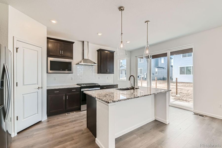 Furnished interior view inside a new home in Wolf Creek Run, Strasburg (Image 11).