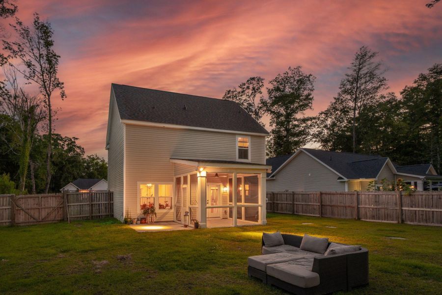 Front exterior of a new home in , Johns Island, SC, highlighting curb appeal (Image 28). Front exterior of a new home in , Johns Island, SC, highlighting curb appeal (Image 28).