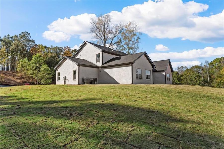 Front exterior of a new home in , Atlanta, GA, highlighting curb appeal (Image 39).