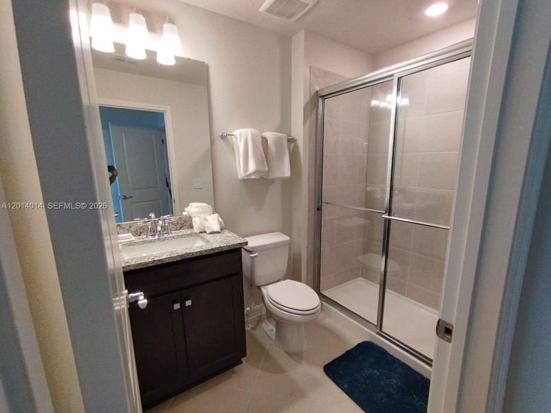 Furnished interior view inside a new home in , Clermont (Image 17). Furnished interior view inside a new home in , Clermont (Image 17).