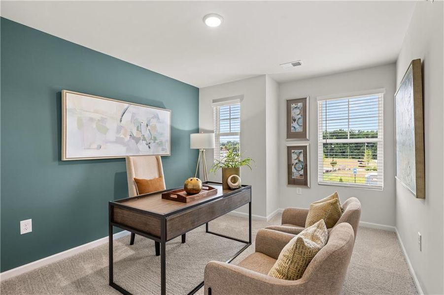 Furnished interior view inside a new home in Union Village, McDonough (Image 23).