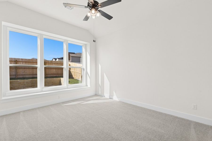Spacious, unfurnished interior of a new home in Blackhawk, Pflugerville (Image 19).