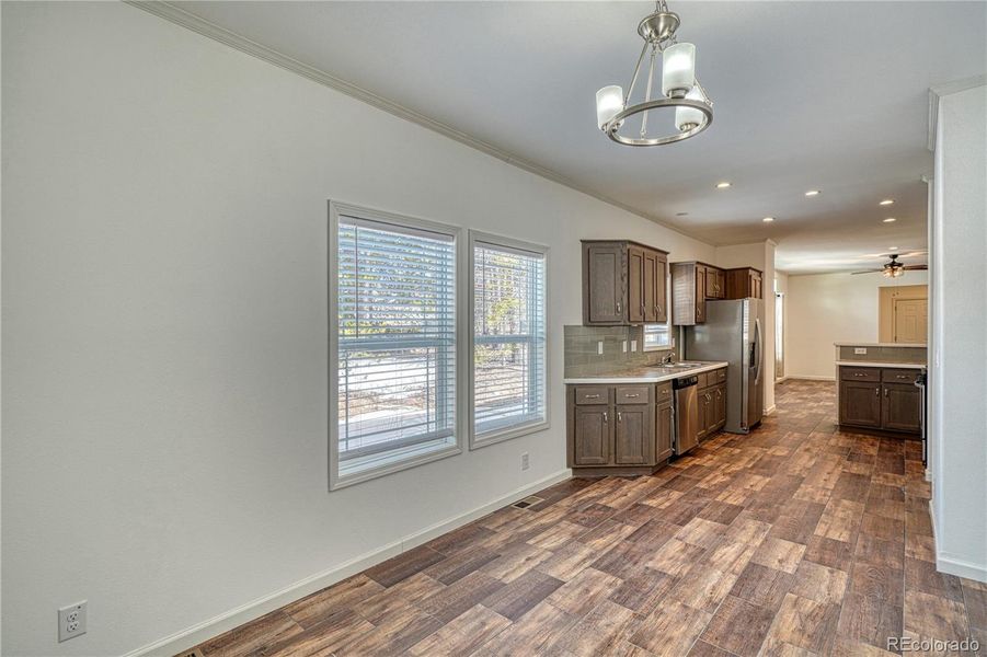 Furnished interior view inside a new home in , Leadville (Image 9).