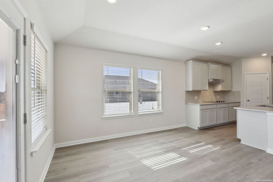 Spacious, unfurnished interior of a new home in Legendary Trails - Classic Series, Cibolo (Image 37).