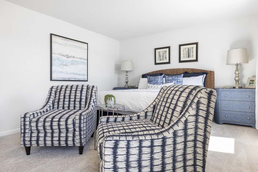 Representative furnished interior of a home built from the GALEN by D.R. Horton in The Pines at New Hampstead, Savannah (Image 27).
