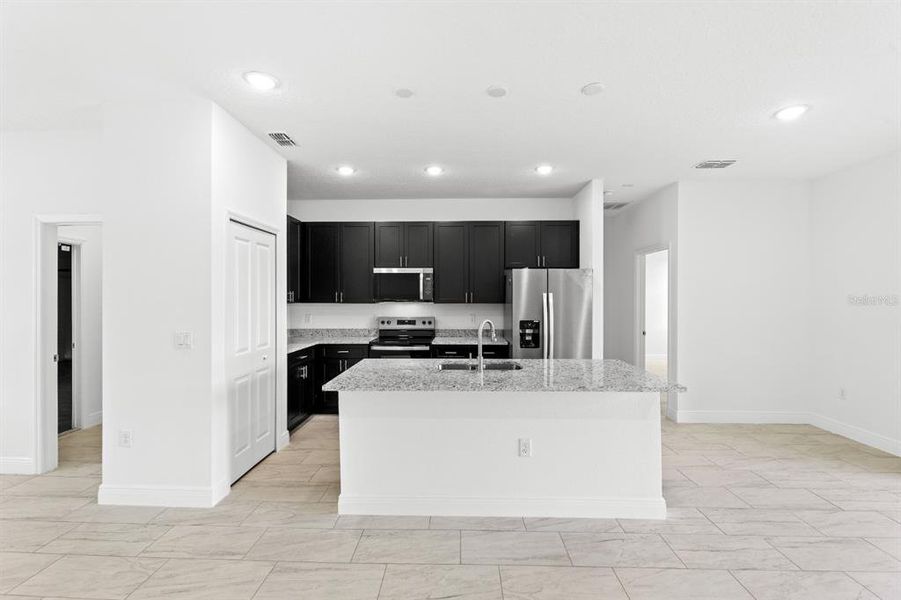 Furnished interior view inside a new home in , Citrus Springs (Image 6).