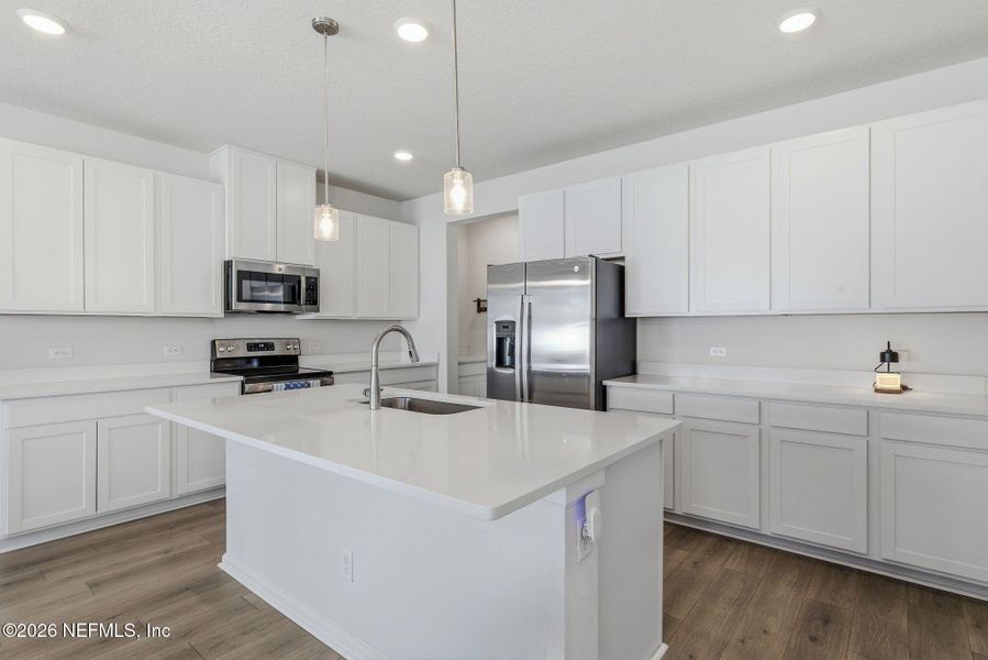 Furnished interior view inside a new home in , Jacksonville (Image 6).