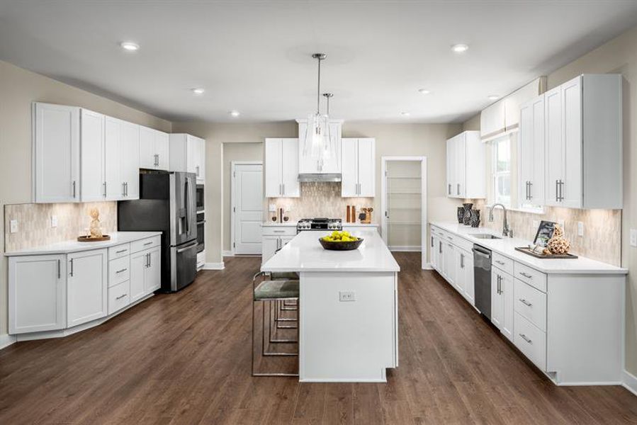 Representative furnished interior of a home built from the Corsica by Ryan Homes in Muirwood, Murfreesboro (Image 5).