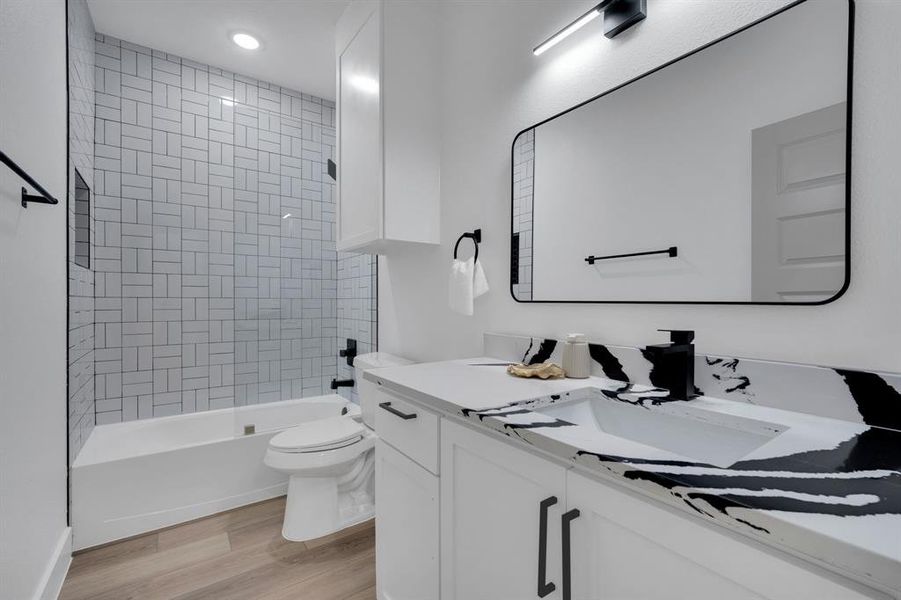 Furnished interior view inside a new home in , Hillsboro (Image 7).