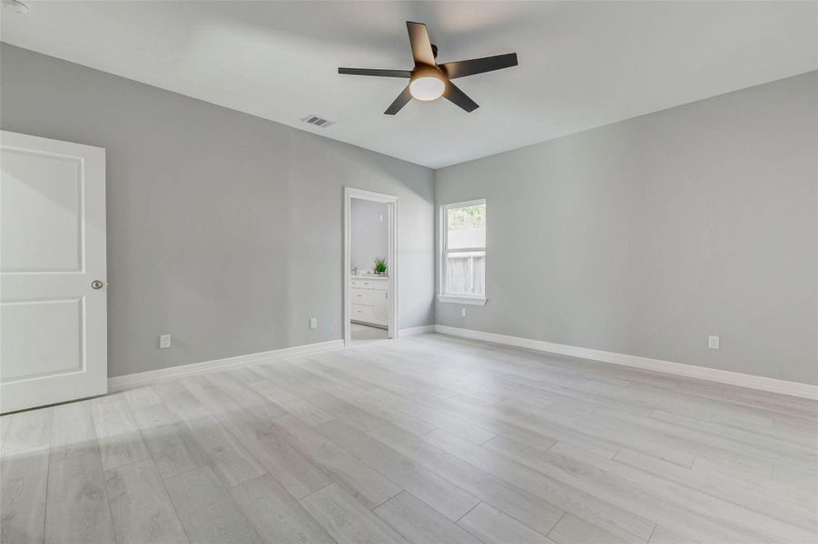 Spacious Primary Bedroom