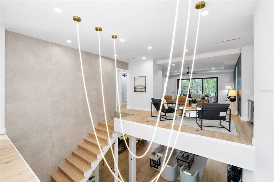 Furnished interior view inside a new home in , Tampa (Image 9).