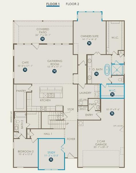Floor Plan - 1st