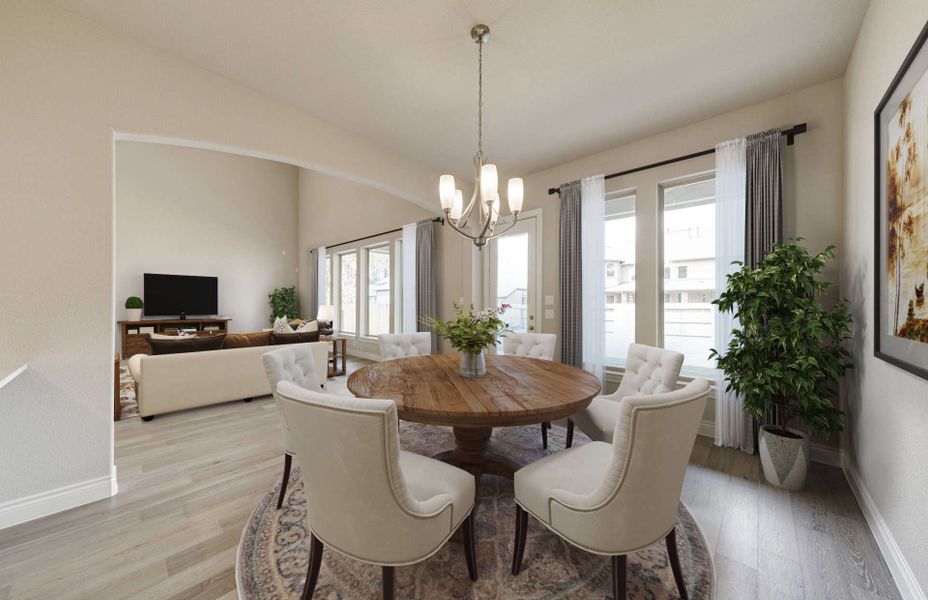 Representative furnished interior of a home built from the 4195 by Ravenna Homes in Artavia 70′, Conroe (Image 5). Representative furnished interior of a home built from the 4195 by Ravenna Homes in Artavia 70′, Conroe (Image 5).