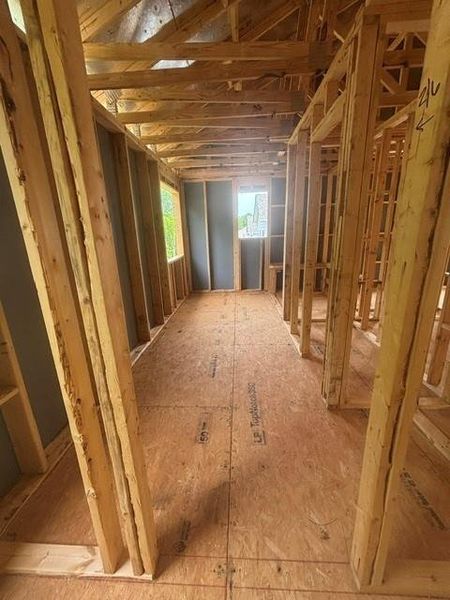 In-progress construction of a new home in Edenglen, Buford, GA (Image 36).