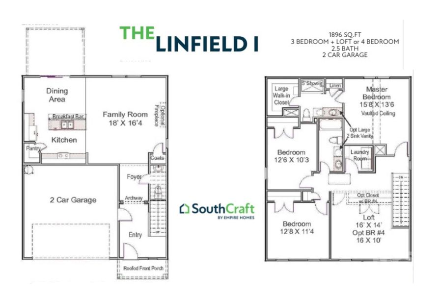 2D floor plan layout of this home in , Shelby, NC (Image 2). 2D floor plan layout of this home in , Shelby, NC (Image 2).